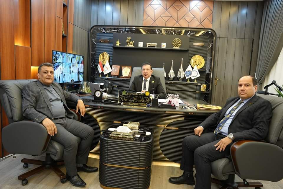Mr. President of the Academics Syndicate / Nineveh Branch visited our institute