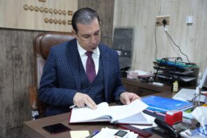 السيد عميد المعهد التقني الطبي/الموصل يجري زيارة تفقدية إلى مجمع المنصور للأقسام الداخلية 2