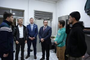 السيد عميد المعهد التقني الطبي/الموصل يجري زيارة تفقدية إلى مجمع المنصور للأقسام الداخلية 3